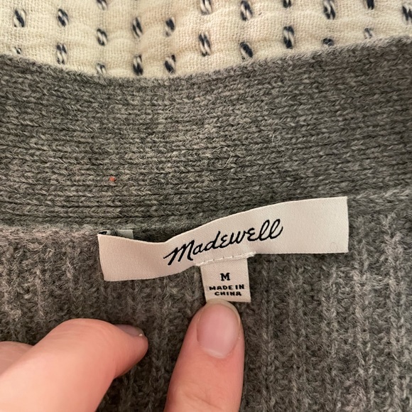 Madewell Rib-Knit Merino Sweater - Picture 3 of 5